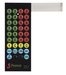 art.R362-1  TELE-IR PLAY8 membrane keyboard