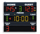 Tableau d'affichage lectronique pour des palais des sport et grands gymnases - Approuv par la FIBA