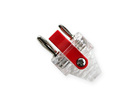 2-Polig STECKER fr Florett/Sbelkrperkabel