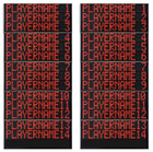 panneaux latéraux pour l'affichage du nom des 14 joueurs des 2 équipes