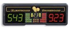 Electronics Scoreboard for billiards and table tennis games with timer