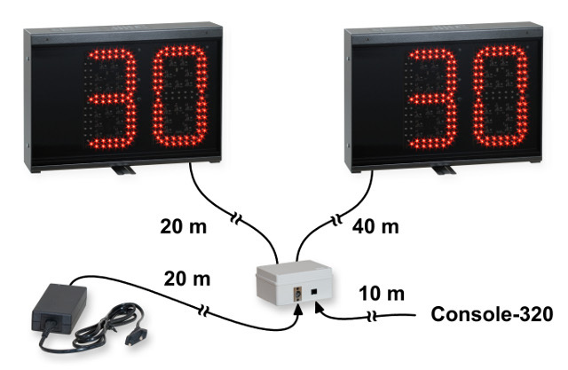 Favero 30 Second Shot Clock Timer For Water Polo